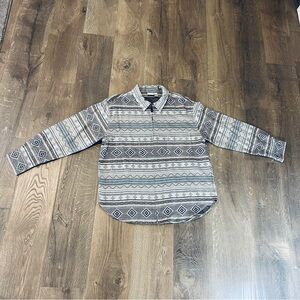 Vintage Chico’s Western-Style Textured Top – Chico’s Size 2 / L